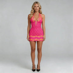 Arielle Lace Mini Dress