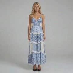 Thalia Tiered Maxi Dress