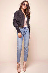Kinney Biker Jacket Black