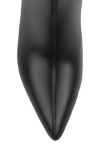 VERALI Olive Knee High Boots Black