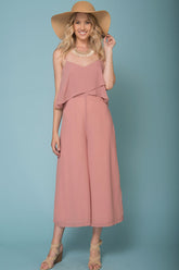 Milena Dressy Jumpsuit Dusty Pink