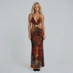 Elena Cutout Maxi Dress