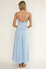 Antonita Cami Strap Maxi Dress Blue