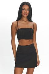 Fellie Mini Skirt Black