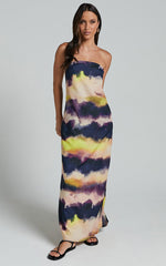 Runaway The Label - Oasis Strapless Dress in Storm