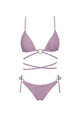 Summer Love Bikini Bottom Rose Shimmer