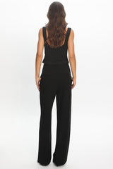 Shellby Wide Leg Pants Black