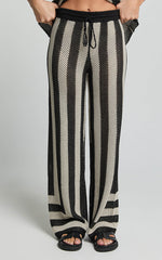 Seven Wonders - Ziggy Pant in Black/Sand