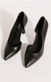 Therapy Shoes - Temptress Heels in Black PU