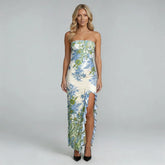 Savannah Ruffle Maxi Dress