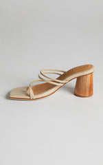 James Smith - Taormina Toe Strap Sandal in Nude