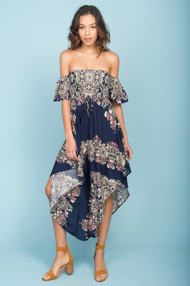 Ophelia Casual Jumpsuit Navy