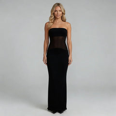 Romina Mesh Maxi Dress
