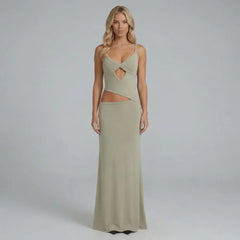 Viviana Mesh Maxi Dress