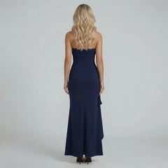Eve Ruched Maxi Dress