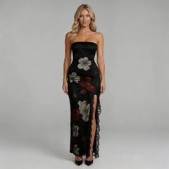 Savannah Ruffle Maxi Dress