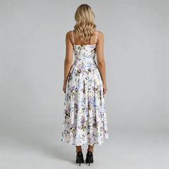 Luciana Floral Midi Dress