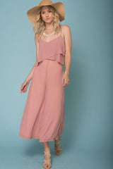 Milena Dressy Jumpsuit Dusty Pink