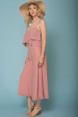 Milena Dressy Jumpsuit Dusty Pink