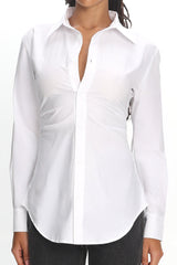 LIONESS Naomi Shirt Porcelain