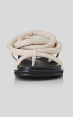 Alias Mae - Soki Sandals in BONE LEATHER