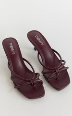 Therapy - Layney Heels in Bordeaux